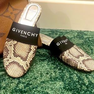 🌹🍃Givenchy Python Mules 37.5 🍃🌹